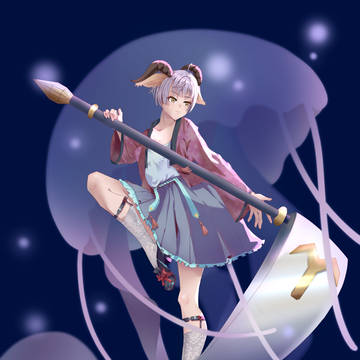 白羊座少女