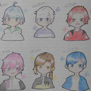 いれいすイラスト！