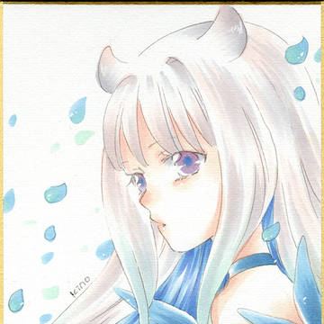 ミニ色紙さんとマギレコ全キャラ豆色紙さんとあと色々。