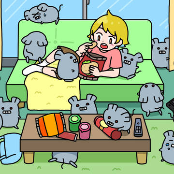 夏休みだらだら