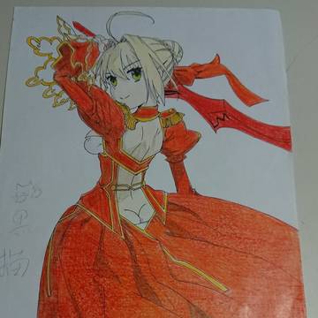 ネロ　描いてみた