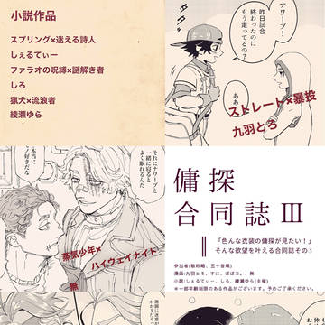 傭探衣装別合同誌Ⅲサンプル
