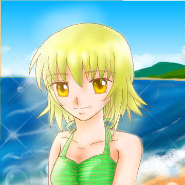 夏!! 水着なカガリ