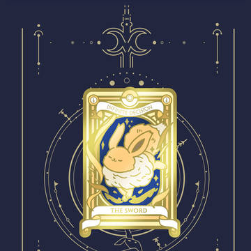 Pokemon Minor Tarot (Sword)