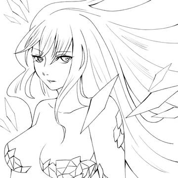 線画2