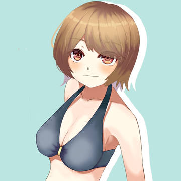 水着の女の子