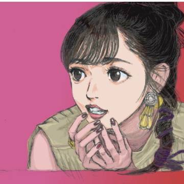 鈴木愛理　イラスト