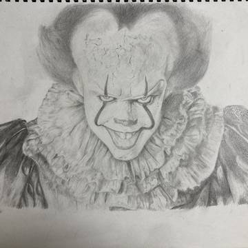 IT ペニーワイズ　模写