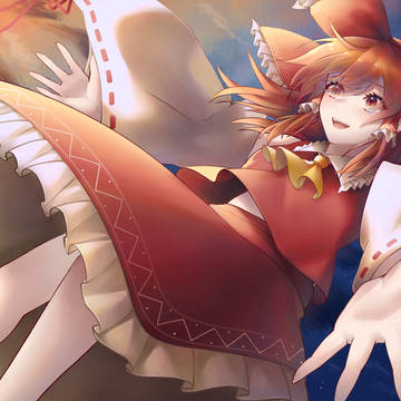 空に落ちる巫女