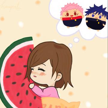 在夢中
