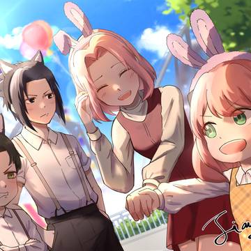 Sasusaku x Spy Family