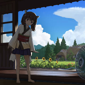 きりたんと過ごした存在しない夏休み