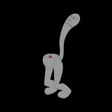 上半身なし猫(2次創作)