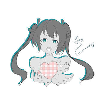 初音ミク_祝我生日快樂