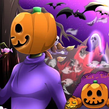 ACNH - Happy Halloween