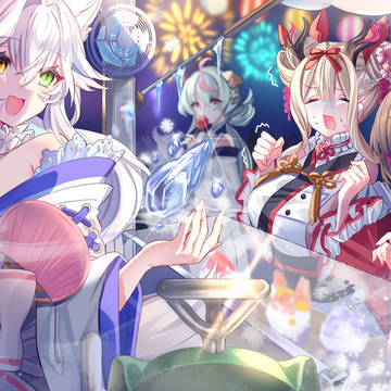 【お仕事】放置少女海焔祭イラスト