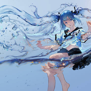 splashed