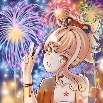 yoimiya宵宮的煙花大會