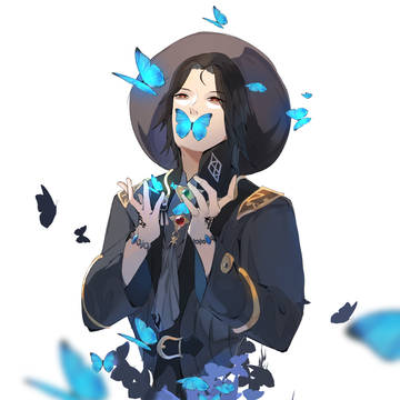 花与蝶