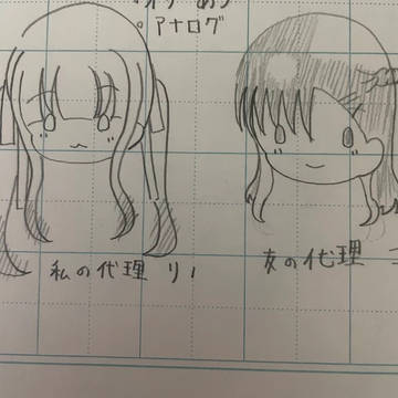 ほとんどアナログな私とリア友ココさんのイラストまとめ