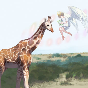 花冠をつくったんだ！