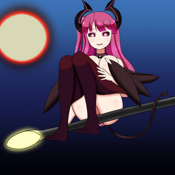 見下ろすミュスカ