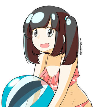ワクワク水着フキノちゃん