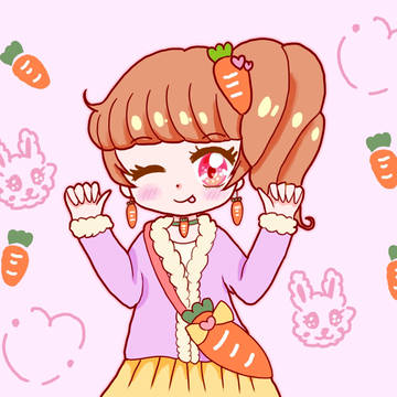 🥕にんじん女の子別バージョン🐰