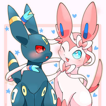 ブラッキー🎀ニンフィア