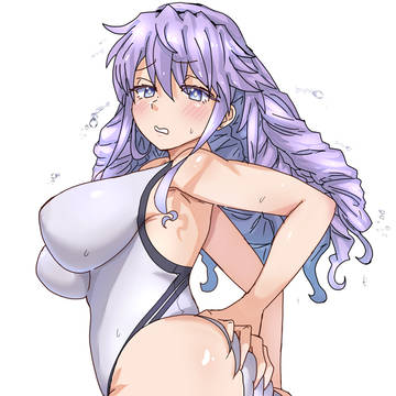 white swimsuit