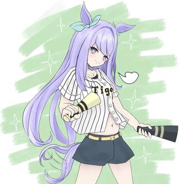 阪神を応援するメジロマックイーン