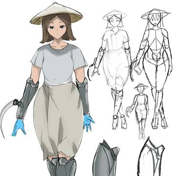 Rice farmer