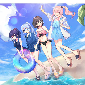 夏だ！！水着のニーゴちゃんだ！！！