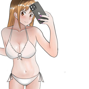 Asuna Mirror Selfie