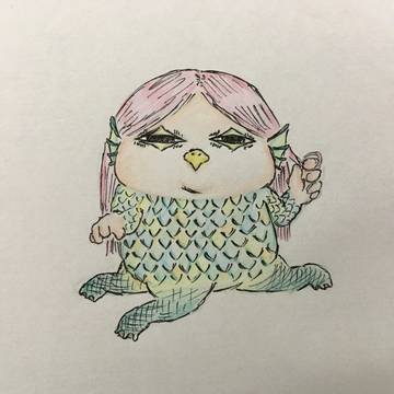 むちっと、アマビエ様