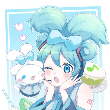 シナモン×初音ミクコラボ