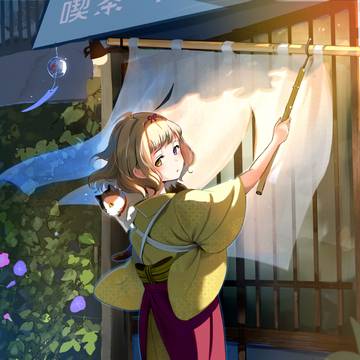 「……いらっしゃい。」