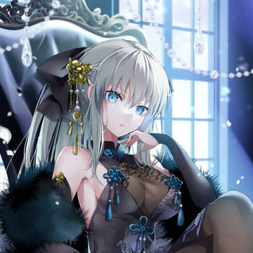 モルガン（チャイナドレス）タペストリーの