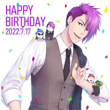 めろさんお誕生日絵 2022