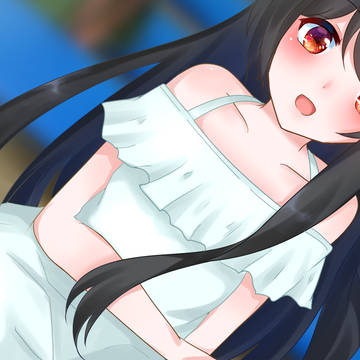 イルカショーで水がかかって服が透けちゃう女の子