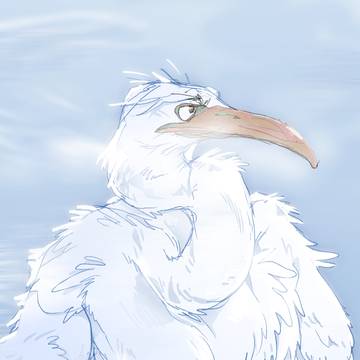 こごえるかわものしらさぎの