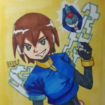 alie from megaman zx