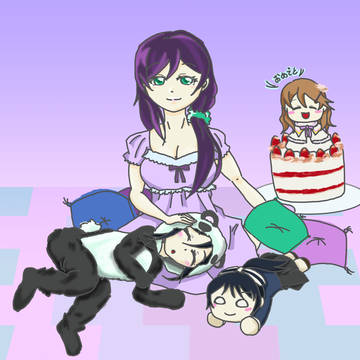 誕生日おめでとうイラスト