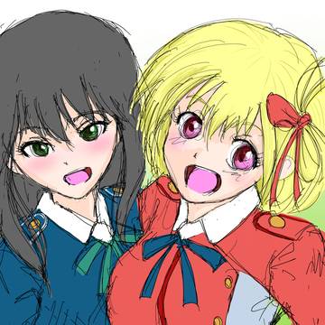 ちさとに無理やり2ショット自撮りを撮られたたきな