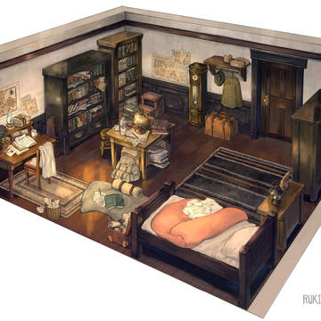 創作 主人公の部屋2