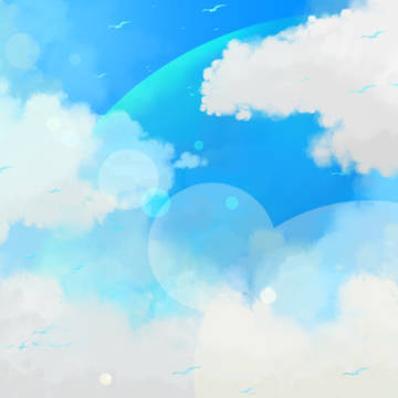 雲を贅沢によくばりました