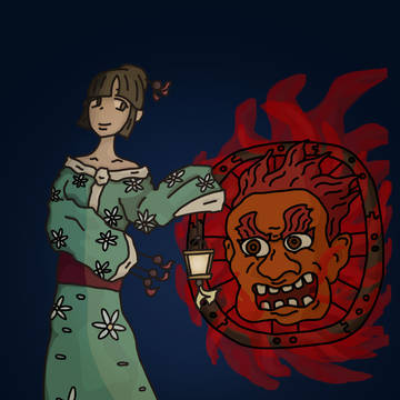 女と妖怪