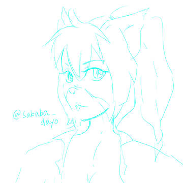 ケモノ２(ラフ)