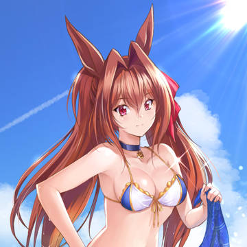 ダイワスカーレット　水着（勝負服カラーバージョン）