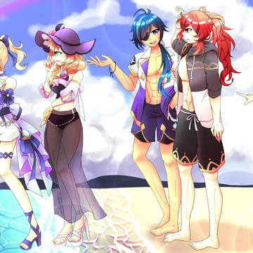 夏だ！海だ！テイワット！